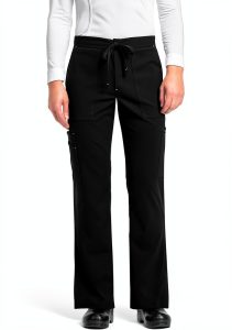 KOI Mens Medical Scrub Pants Elastic Waist Six Pockets-0