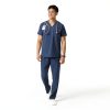 Wink Medical Scrub Pants Mens Stretch Fabric Cargo Pockets-3