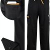 JONATHAN UNIFORM Medical Scrub Pants Durable Stretch Fabric-3