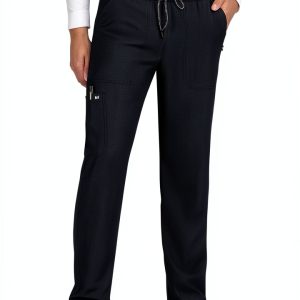 Koi Men Medical Scrub Pants Elastic Waist Six Pockets-0
