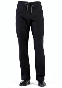 Medical Scrub Pants Unisex Polyester Cotton Cargo Pocket-0