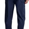 Pavo Mens Scrub Pants Comfortable Durable Medical Joggers-3