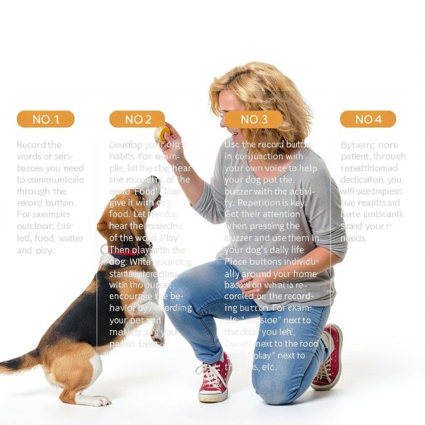 Dog Training Buttons Artist Unknown Record Interact Pets-6