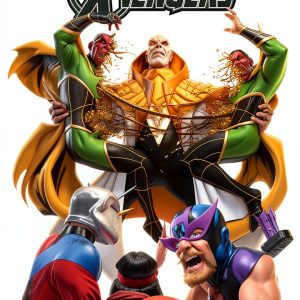 Marvel X-Vengers Graphic Novel Kindle Superhero Series-0