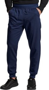 Pavo Mens Scrub Pants Comfortable Durable Medical Joggers-0