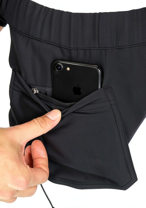 Koi Men Medical Scrub Pants Elastic Waist Six Pockets-2