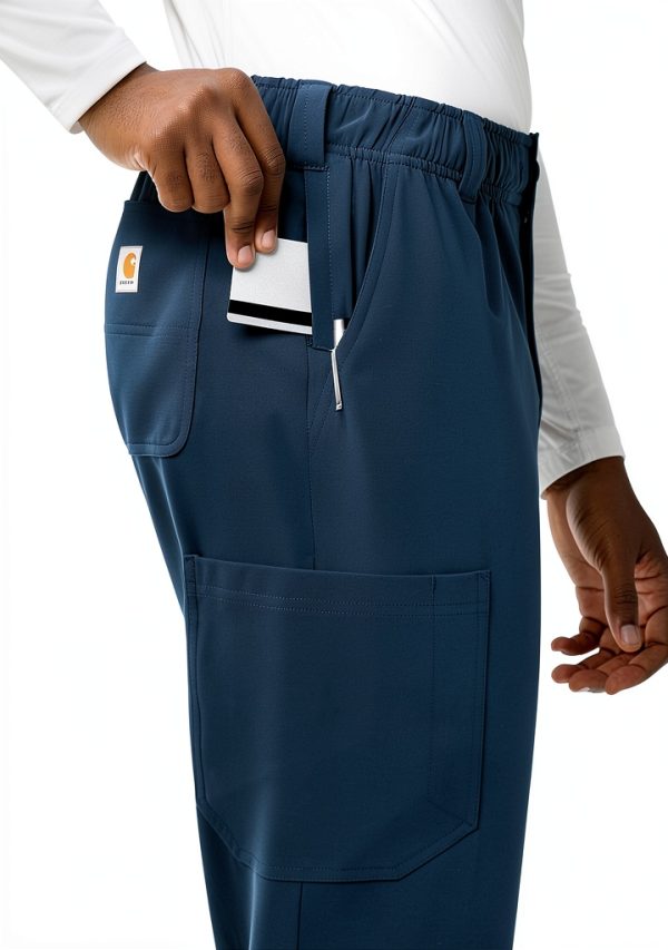 Carhartt Mens Scrub Pants Utility Pockets Comfort Fit-7