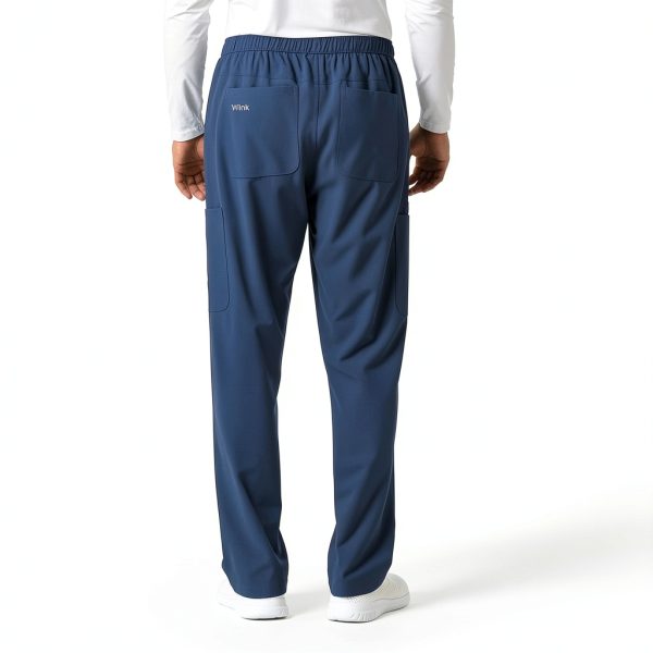 Wink Medical Scrub Pants Mens Stretch Fabric Cargo Pockets-1
