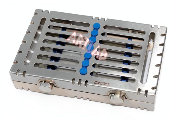 Dental Autoclave Sterilization Cassettes Blue 7 Piece Box by CYNAMED-0