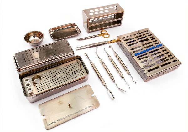 Dental PRF Box Implant Membrane Kit with Organizing Cassette by MEDESA-0