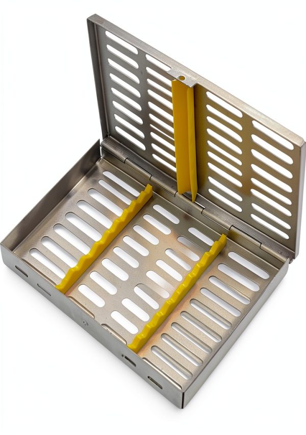 German Dental Autoclave Cassettes Rack by CYNAMED YC-02 for 10 Tools-2