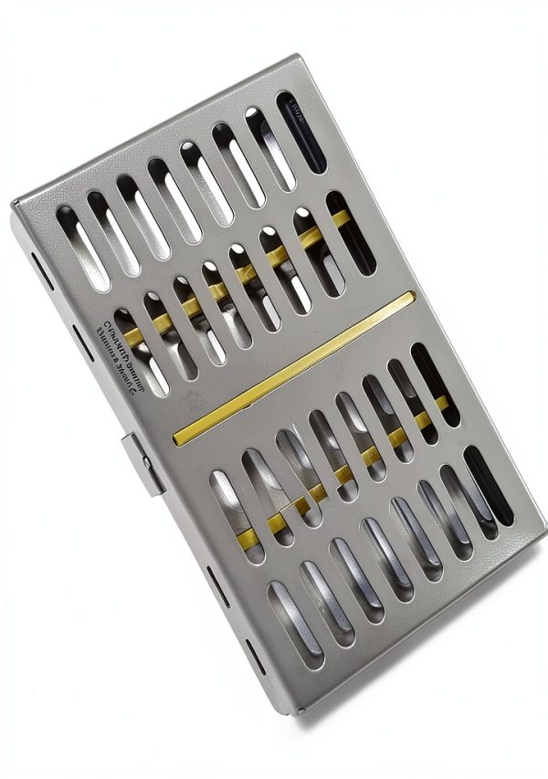 German Dental Autoclave Cassettes Rack by CYNAMED YC-02 for 10 Tools-3