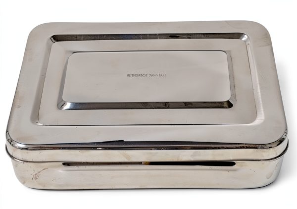 Stainless Steel Surgical Dental Sterilizer Box A2Z SCILAB 10L x 6W x-8