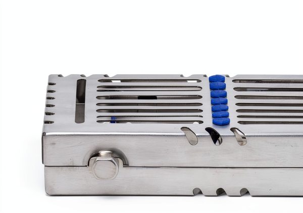 Sterilization Cassette Tray ARTMAN INSTRUMENTS Double Button 7x4x1.4in-4