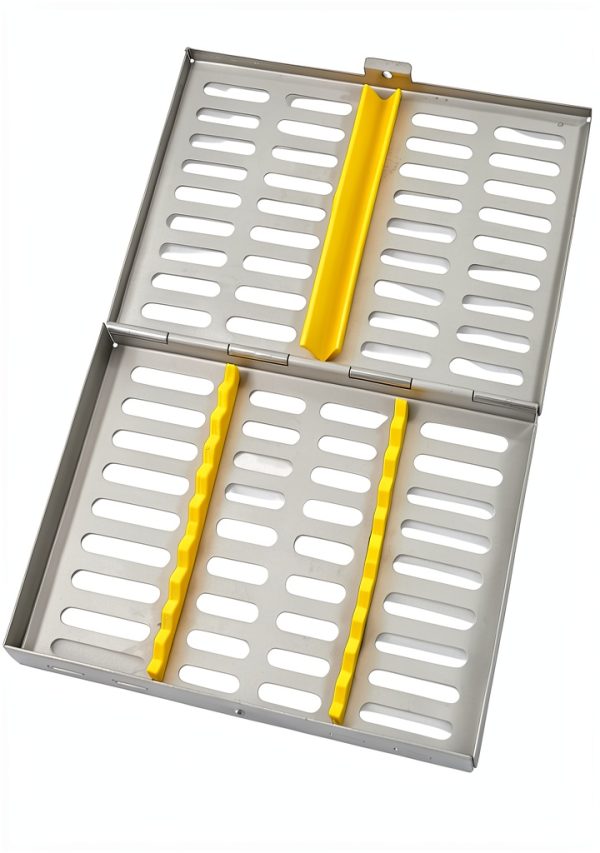 German Dental Autoclave Cassettes Rack by CYNAMED YC-02 for 10 Tools-1