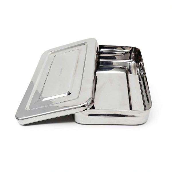 Stainless Steel Surgical Dental Sterilizer Box A2Z SCILAB 10L x 6W x-3