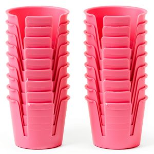 Plastic Dappen Dish 50pcs Disposable Bowls by ARTIBETTER Small 1L Cup-0