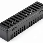 Dental Instrument Autoclave Box, Plastic Dental Box Container Plastic Dental Instrument Cleaning Box Instrument Cleaning Container Cleaning Box (Black)-0