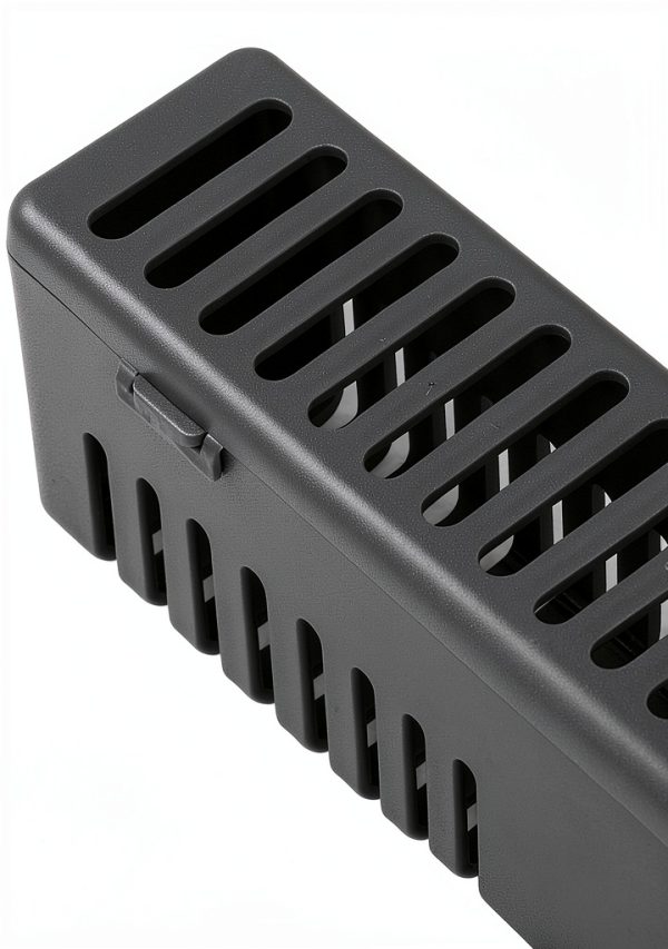 Dental Instrument Autoclave Box, Plastic Dental Box Container Plastic Dental Instrument Cleaning Box Instrument Cleaning Container Cleaning Box (Black)-4