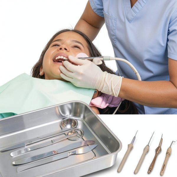 2 Pcs Medical Tray with Lid 201 Stainless Steel Dental Instruments Tray Organizer Holder Sterilized Metal Box with Lid and Handle Grip for Medical Surgical Dental Instruments (12 Inch)-6